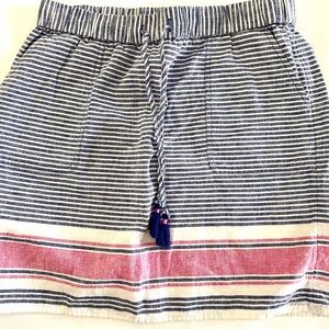 Vineyard Vines Blue and White Striped Skirt